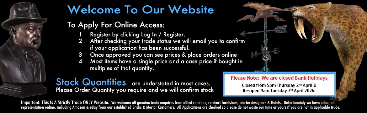 We are closed Bank Holidays