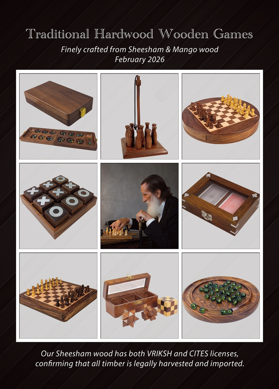  Traditional Wooden Games Front Cover